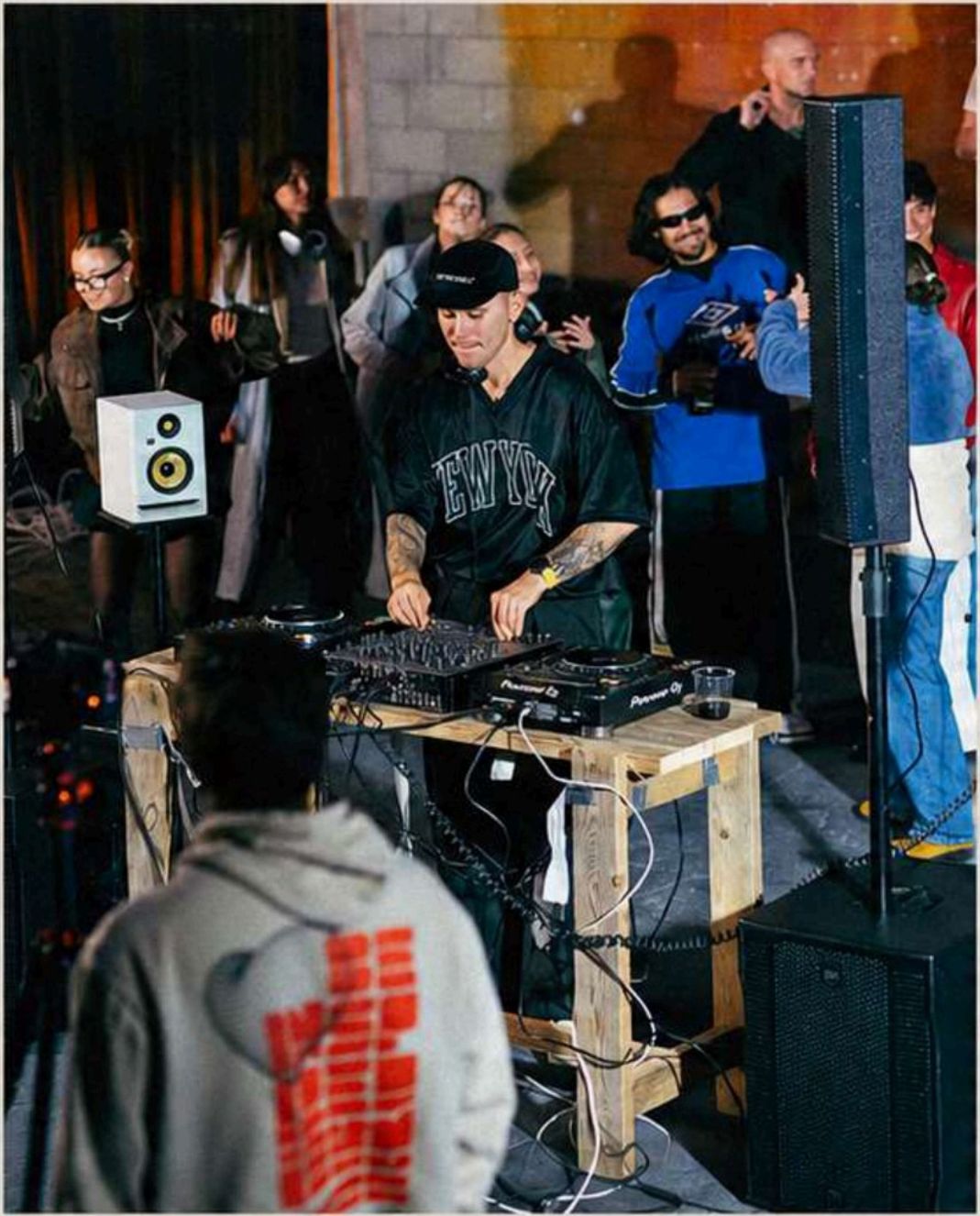 Legal Unity event — DJ performing live